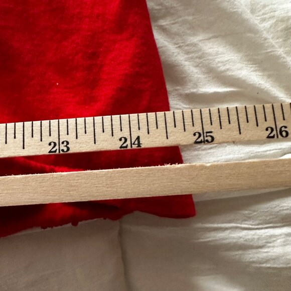 Grandpa Elf Christmas T-Shirt Red Gildan Softstyle Ring Spun Cotton 3XL - Picture 6 of 8